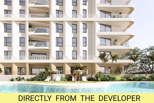 1 makuuhuone Huoneisto myytävänä paikassa La Villajoyosa / Vila Joiosa mukana uima-altaan 
autotalli - 255 000 € (Ref: 9481357)