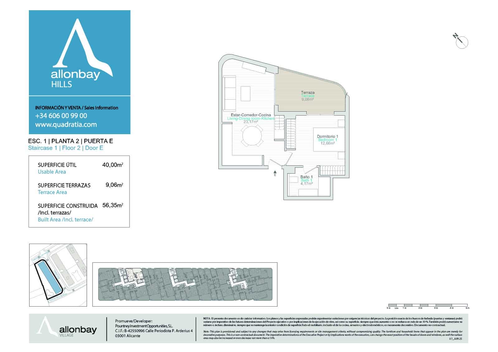 1 soveværelse Lejlighed til salg i La Villajoyosa / Vila Joiosa med swimmingpool garage - € 255.000 (Ref: 9481357)