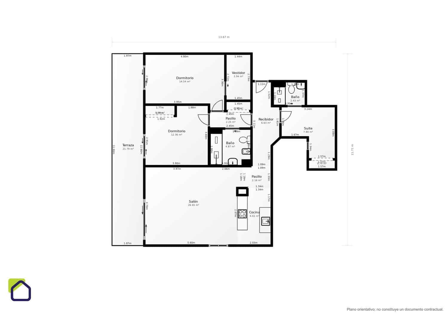 3 quarto Apartamento para venda em Marbella com piscina garagem - 675 000 € (Ref: 10029991)