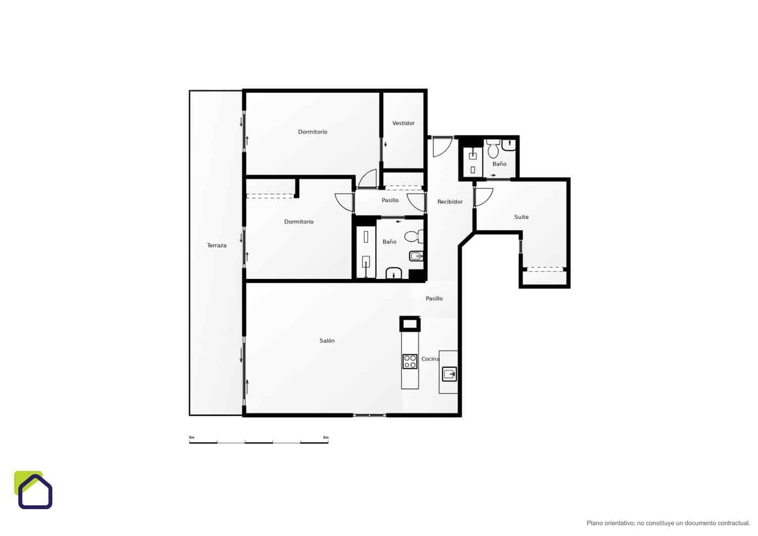 3 quarto Apartamento para venda em Marbella com piscina garagem - 675 000 € (Ref: 10029991)