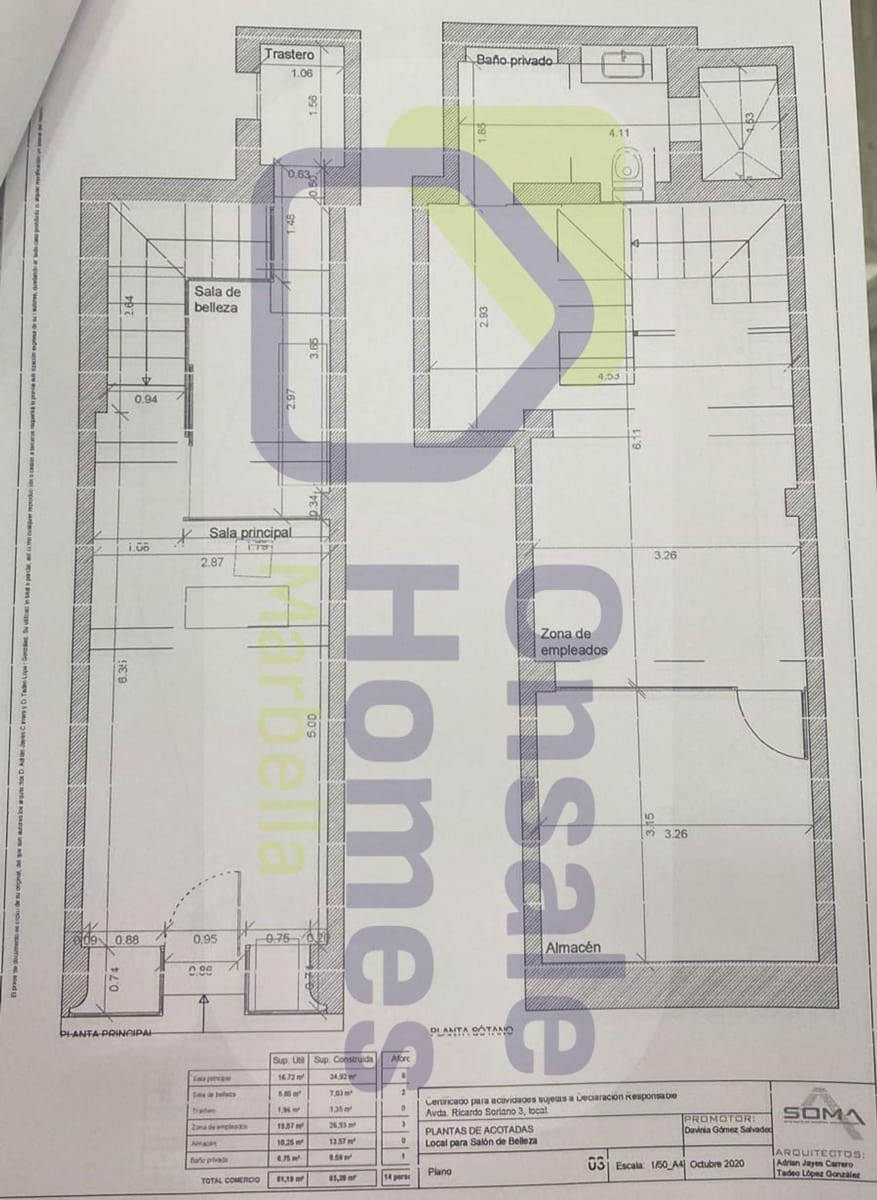 Local Comercial en Marbella en alquiler - 1.800 € (Ref: 8107585)