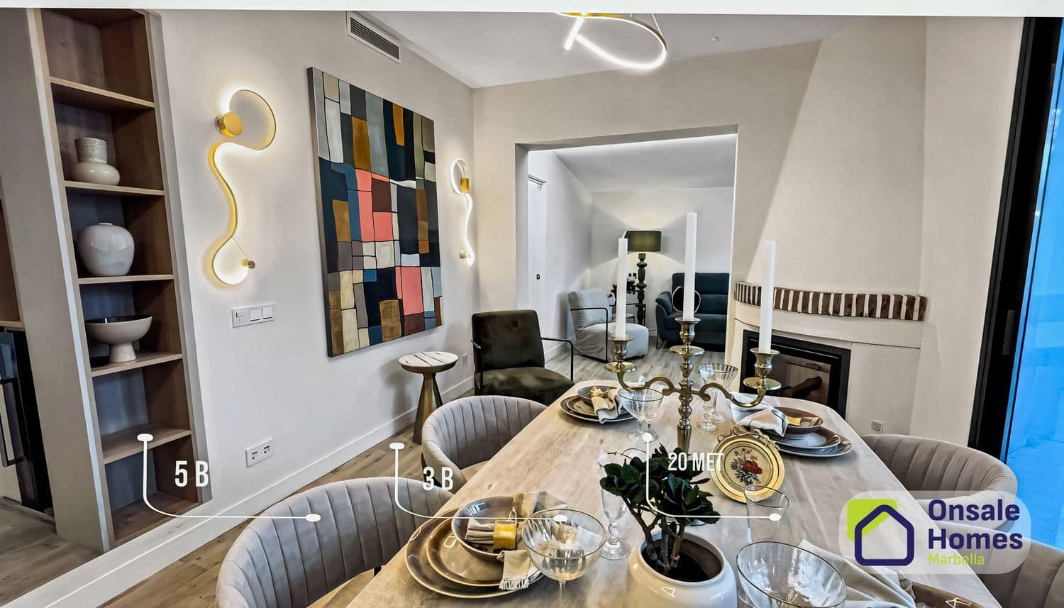 5 sypialnia Willa na sprzedaż w Costabella z basenem garażem - 1 490 000 € (Ref: 9300343)