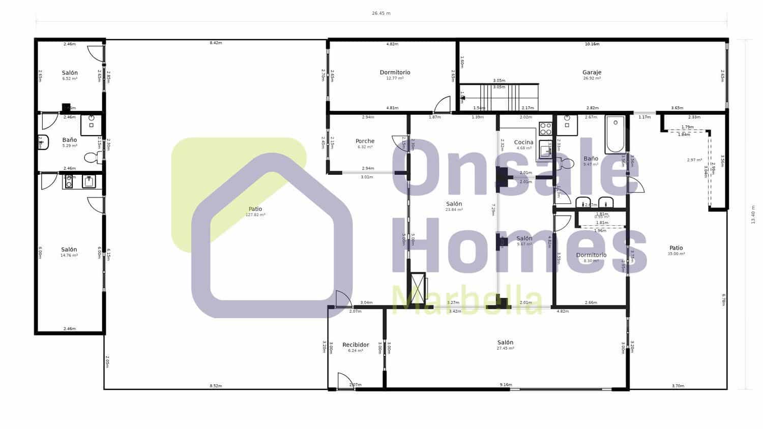 5 soverom Villa til salgs i Marbella med svømmebasseng garasje - € 1 490 000 (Ref: 9367966)