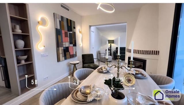 5 sypialnia Willa na sprzedaż w Costabella, Marbella z basenem garażem - 1 490 000 € (Ref: 9367966)