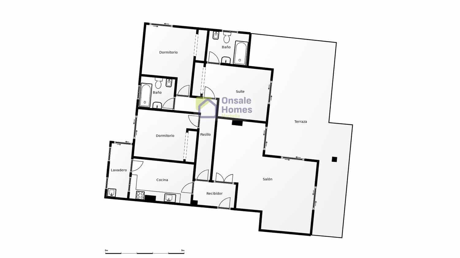 3 sovrum Takvåning till salu i Marbella med garage - 675 000 € (Ref: 9367986)