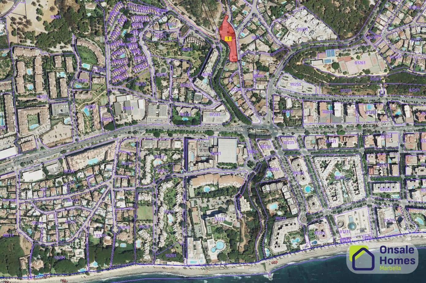 Tomt till salu i Golden Mile - 7 500 000 € (Ref: 9395951)