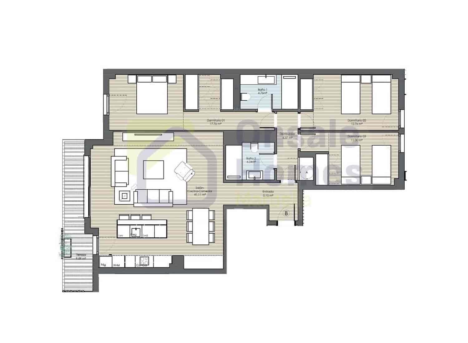 3 bedroom Apartment for sale in Marbella with garage - € 1,350,000 (Ref: 9529236)
