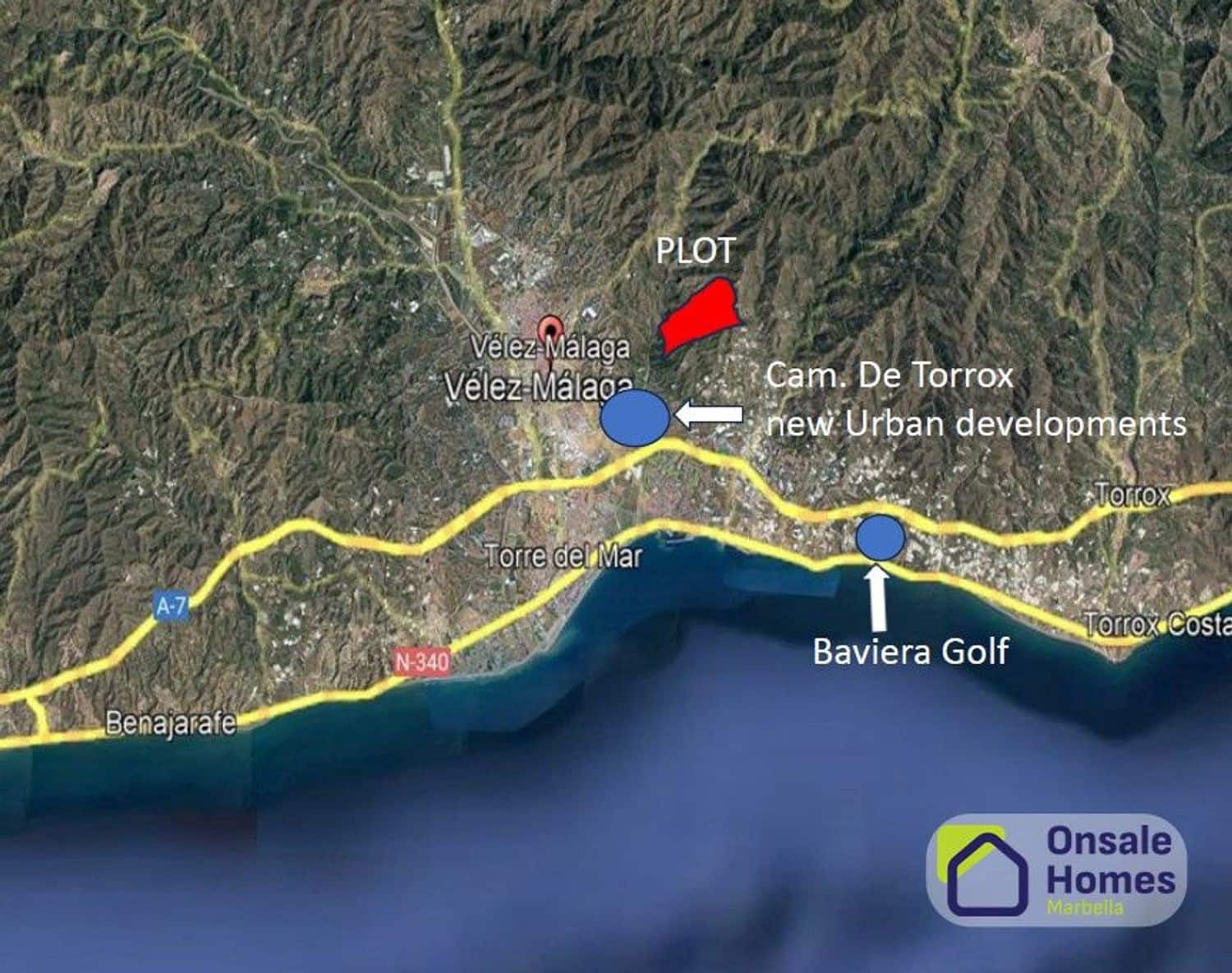 Terreno Não Urbanizado para venda em Velez-Malaga - 3 750 000 € (Ref: 9618896)