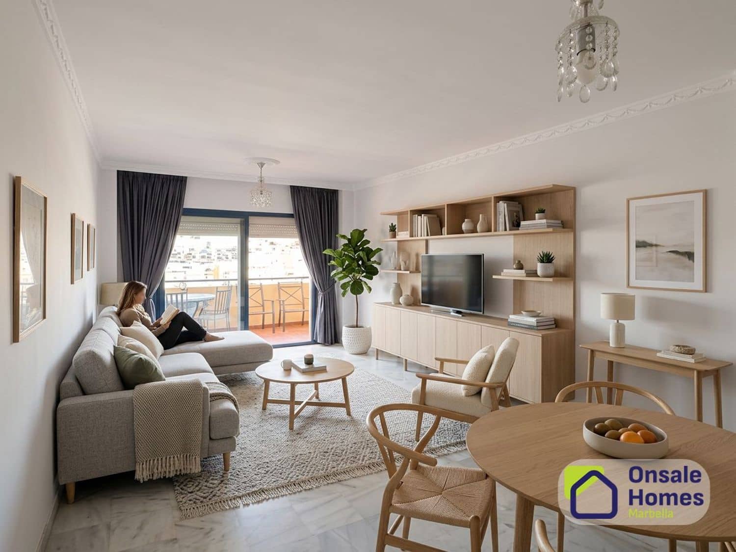 3 soverom Leilighet til salgs i Marbella med svømmebasseng garasje - € 750 000 (Ref: 9651047)
