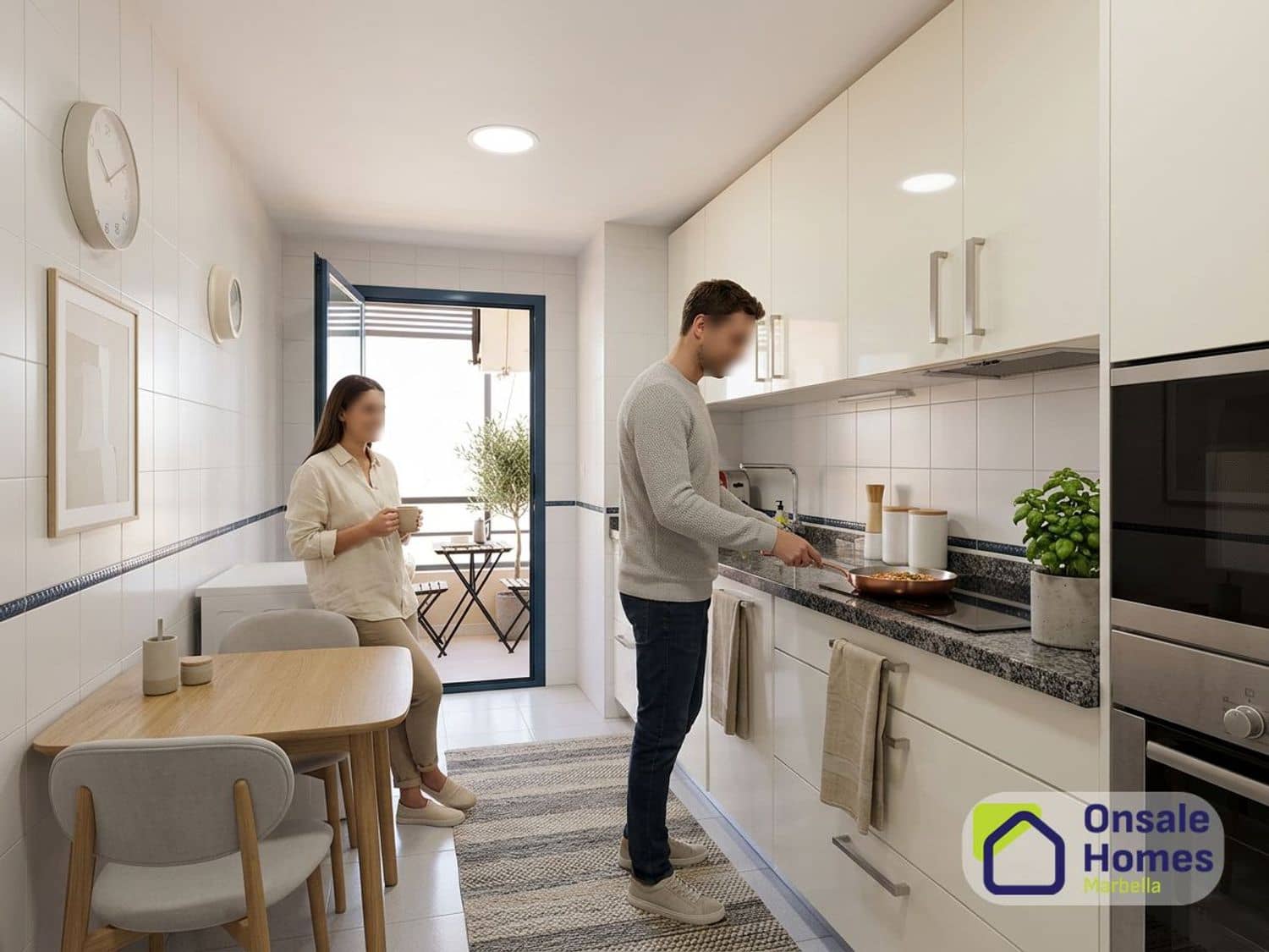3 soverom Leilighet til salgs i Marbella med svømmebasseng garasje - € 750 000 (Ref: 9651047)