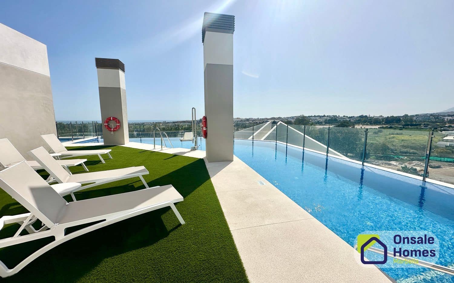 3 Zimmer Apartment zu vermieten in Nueva Andalucia mit Pool Garage - 2.700 € (Ref: 9816807)