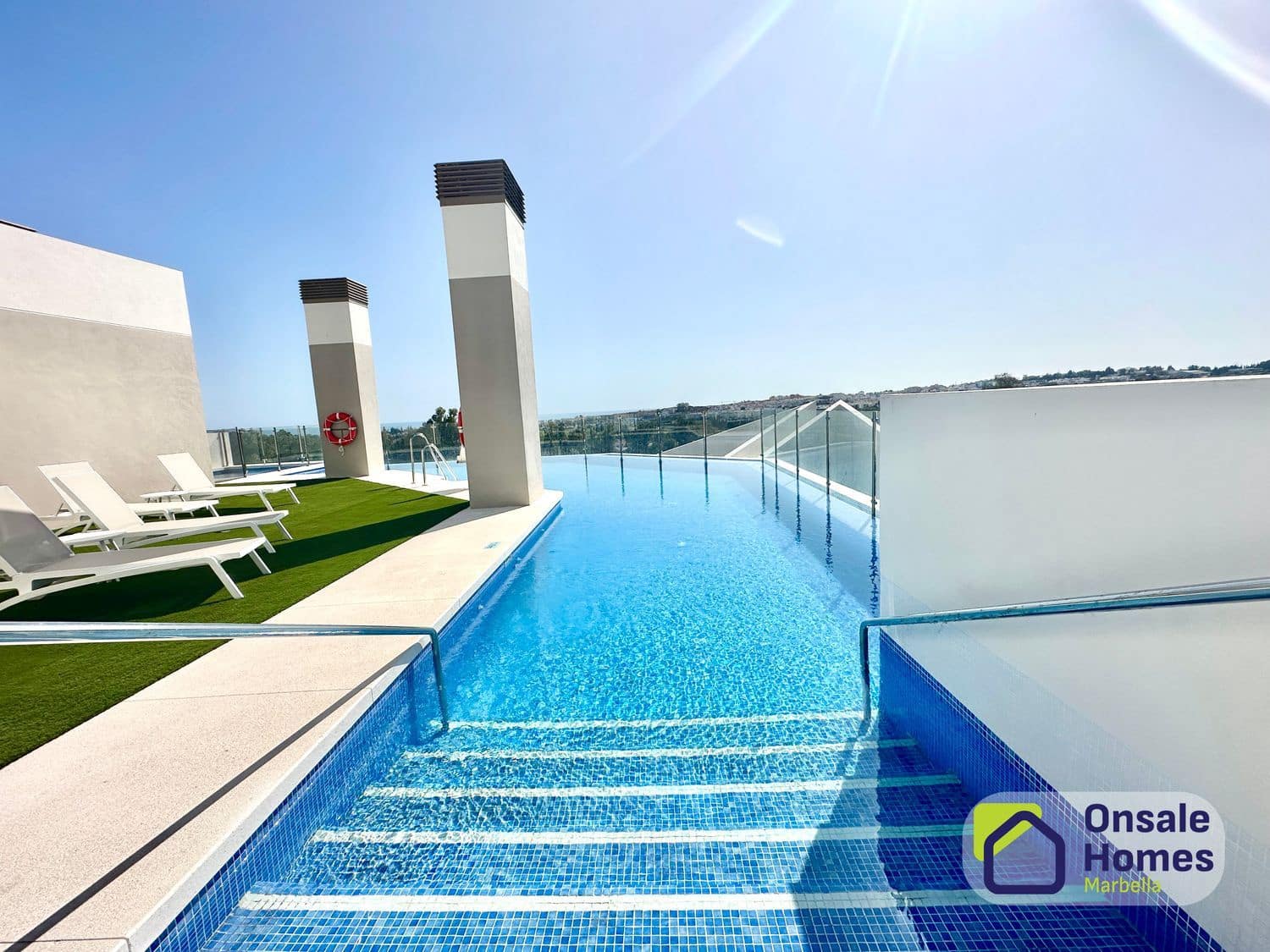 3 Zimmer Apartment zu vermieten in Nueva Andalucia mit Pool Garage - 2.700 € (Ref: 9816807)