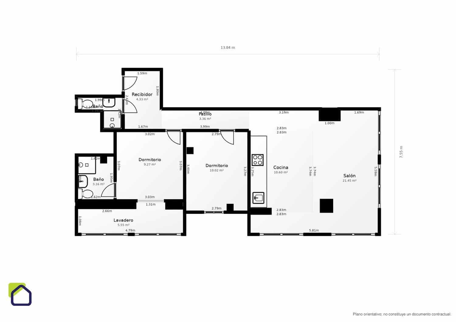 2 sovrum Lägenhet till salu i Marbella med garage - 390 000 € (Ref: 9875458)