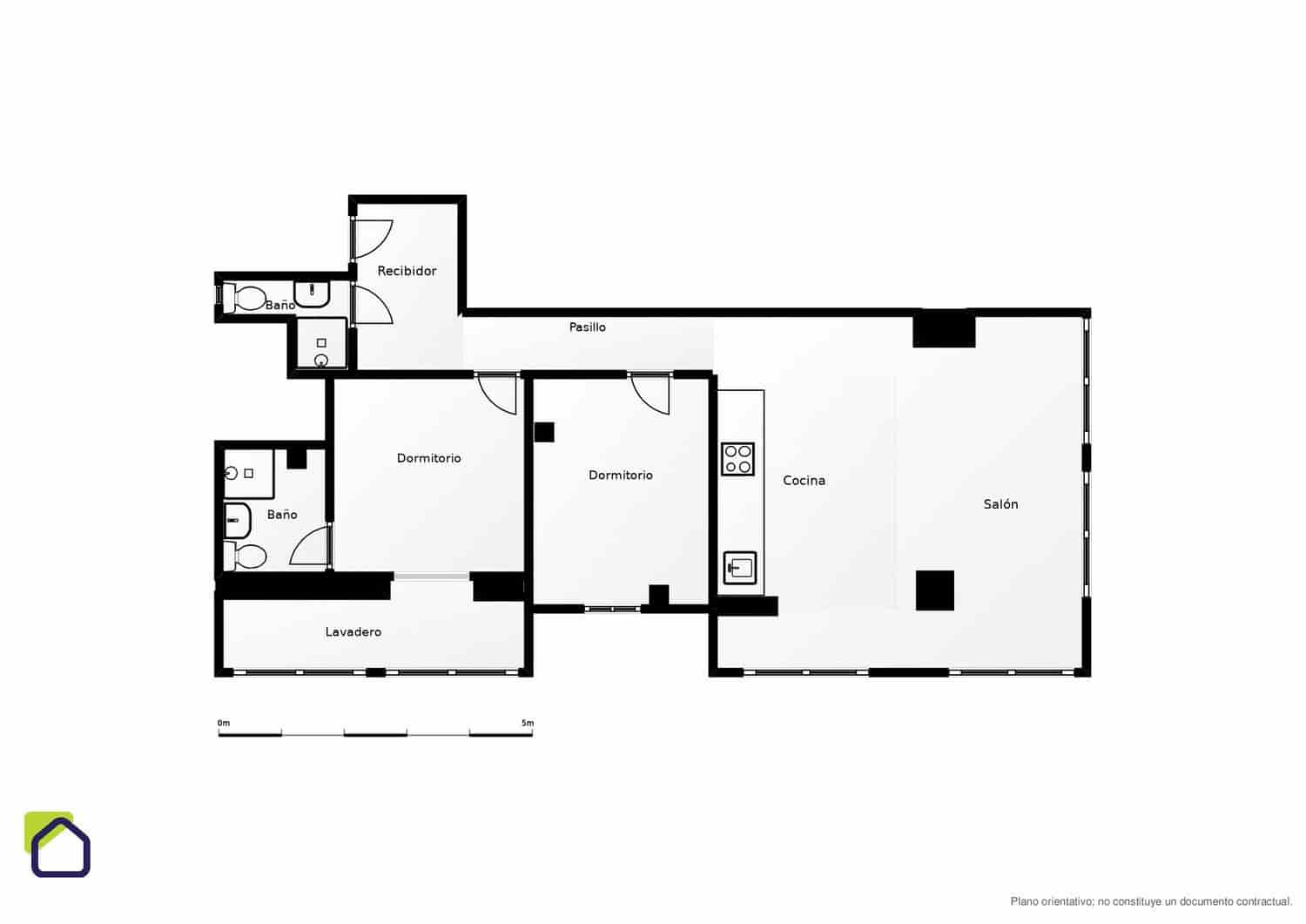 2 sovrum Lägenhet till salu i Marbella med garage - 390 000 € (Ref: 9875458)