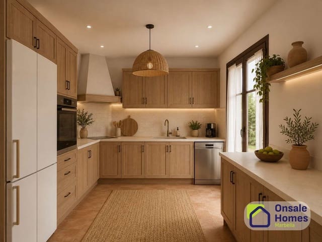 6 sypialnia Willa na sprzedaż w El Velerín, Estepona z basenem garażem - 683 000 € (Ref: 9939253)