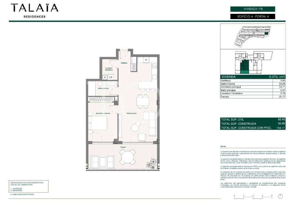1 soveværelse Lejlighed til salg i Adeje med swimmingpool garage - € 515.000 (Ref: 10019957)