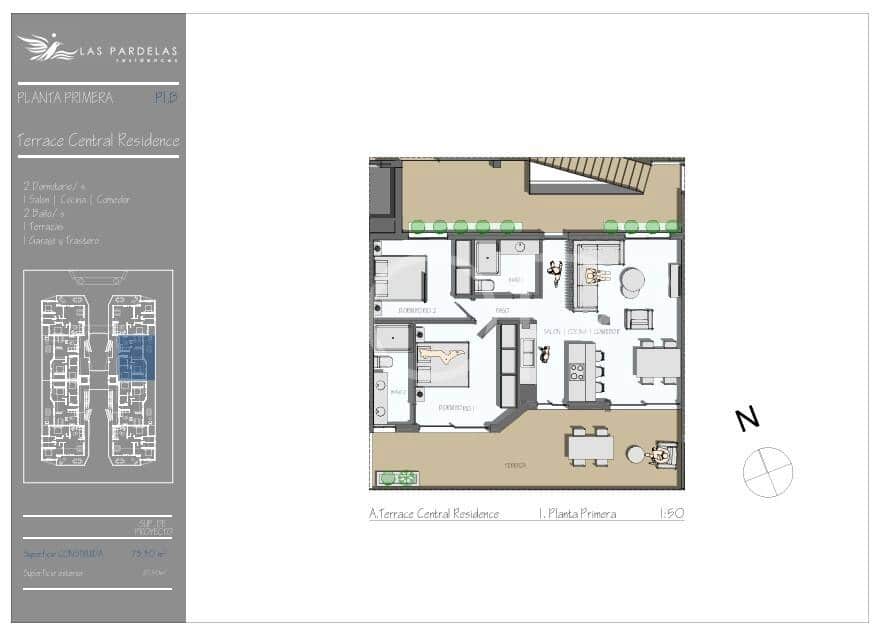 2 soveværelse Lejlighed til salg i Playa de las Americas med swimmingpool garage - € 854.310 (Ref: 10158824)