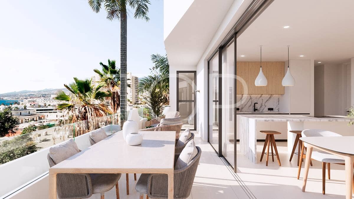 2 soveværelse Lejlighed til salg i Playa de las Americas med swimmingpool garage - € 854.310 (Ref: 10158824)