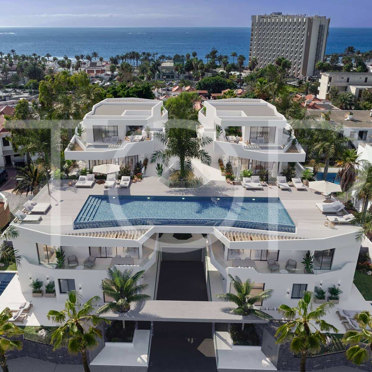 1 soveværelse Lejlighed til salg i Playa de las Americas med swimmingpool garage - € 682.764 (Ref: 10158825)