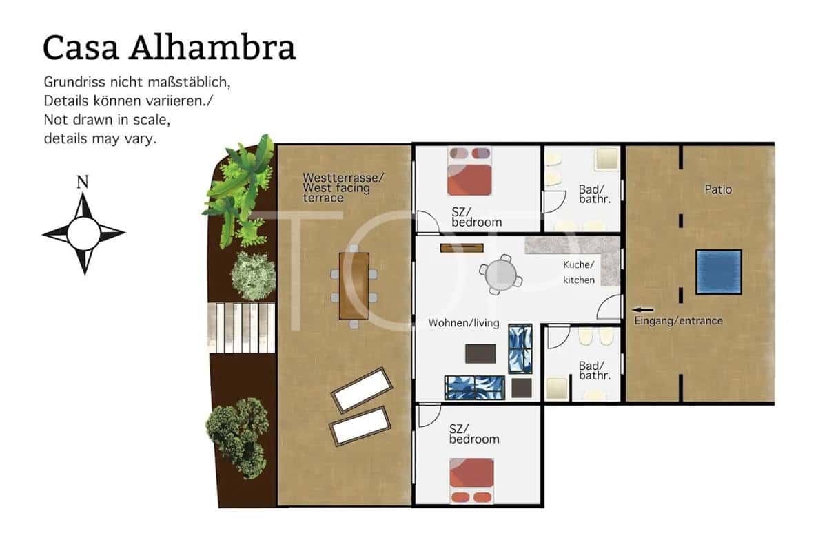 14 soveværelse Finca/Landehus til salg i Playa San Juan med swimmingpool garage - € 2.500.000 (Ref: 7673248)