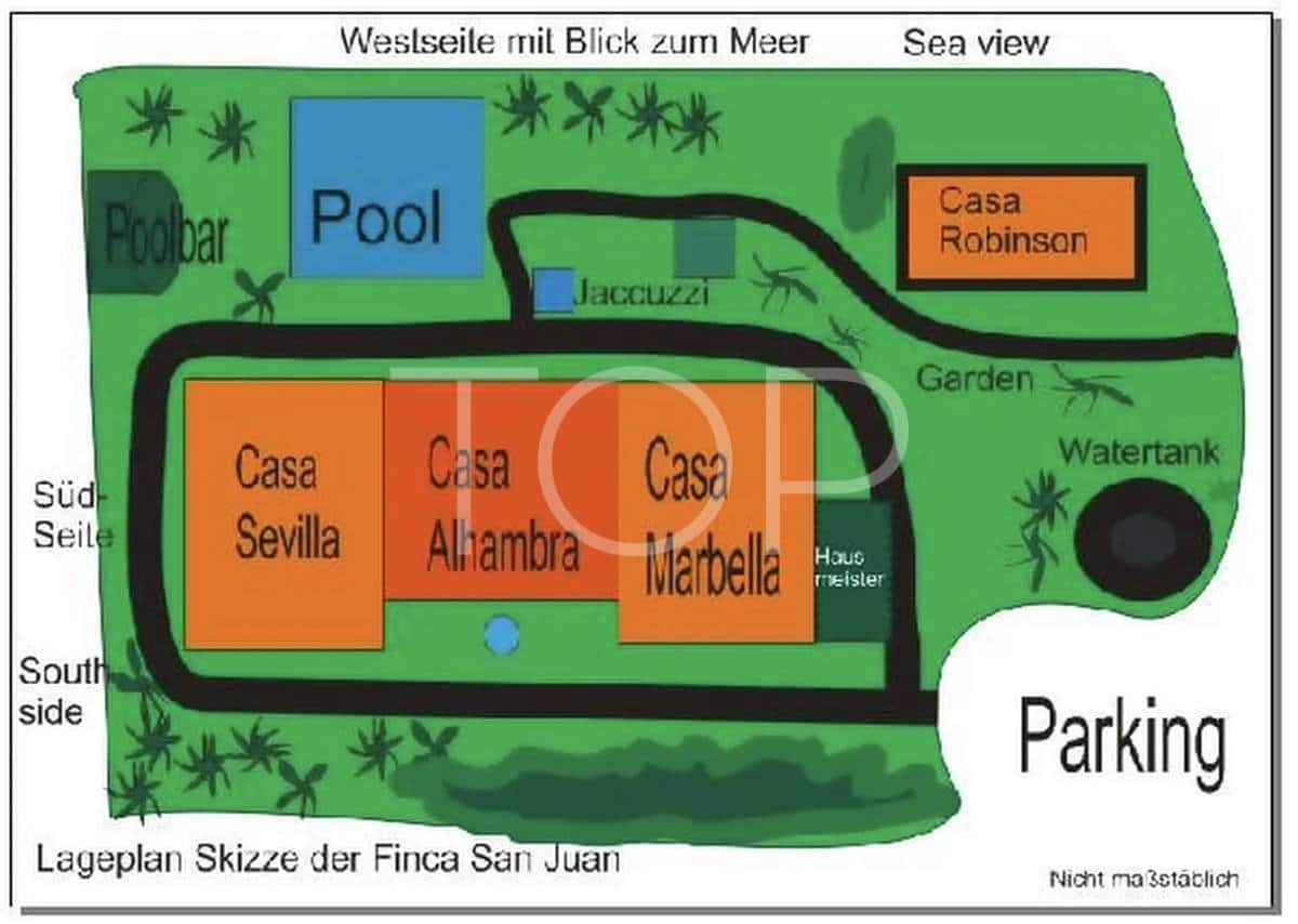 14 soveværelse Finca/Landehus til salg i Playa San Juan med swimmingpool garage - € 2.500.000 (Ref: 7673248)