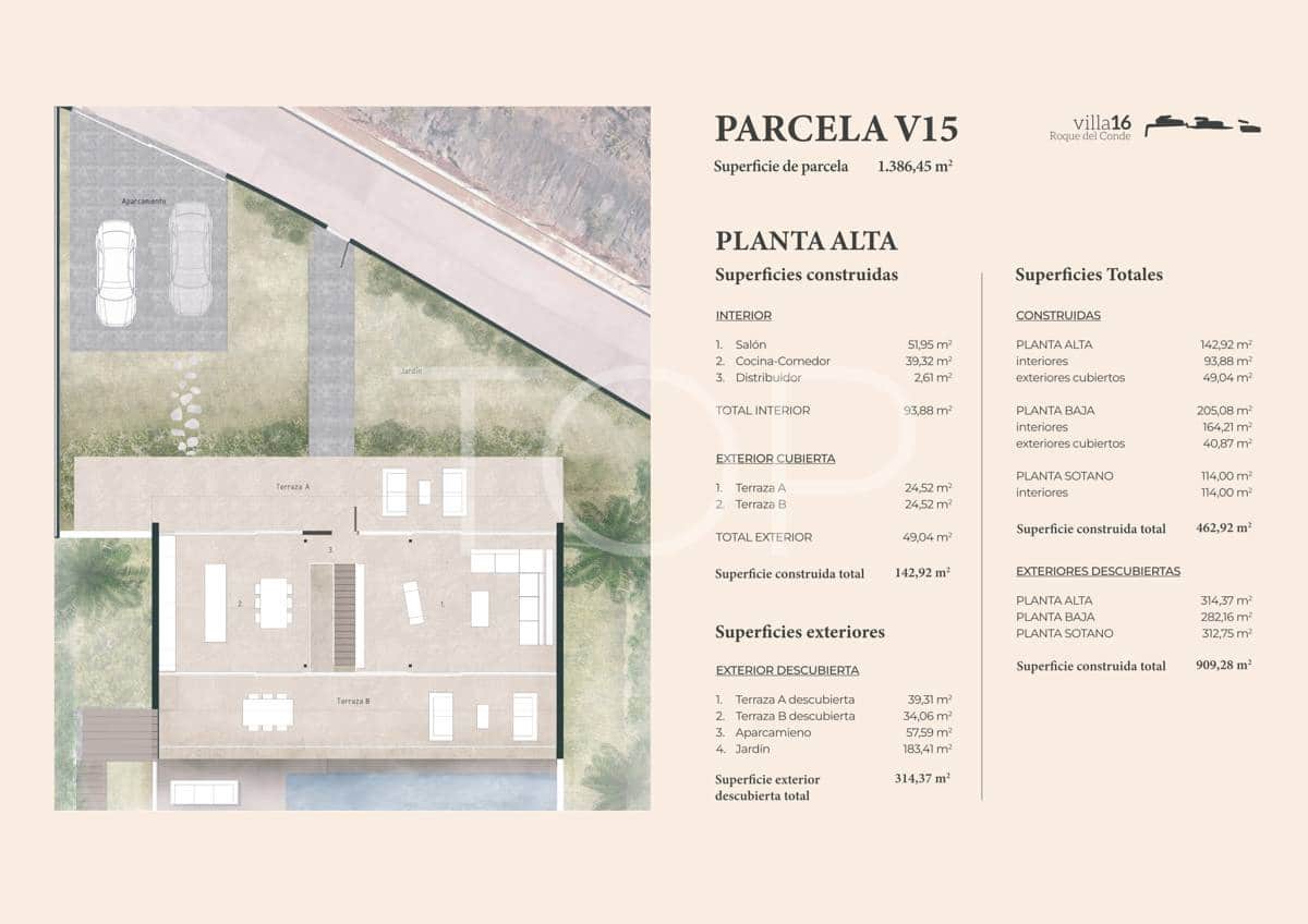 3 soveværelse Villa til salg i Costa Adeje med swimmingpool garage - € 2.500.000 (Ref: 7947705)