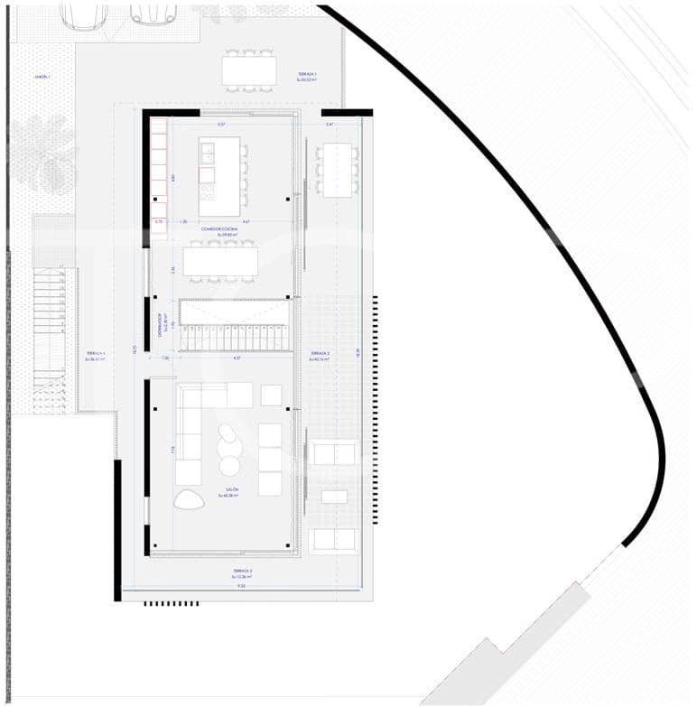 4 sypialnia Willa na sprzedaż w Costa Adeje z basenem garażem - 2 100 000 € (Ref: 8024124)