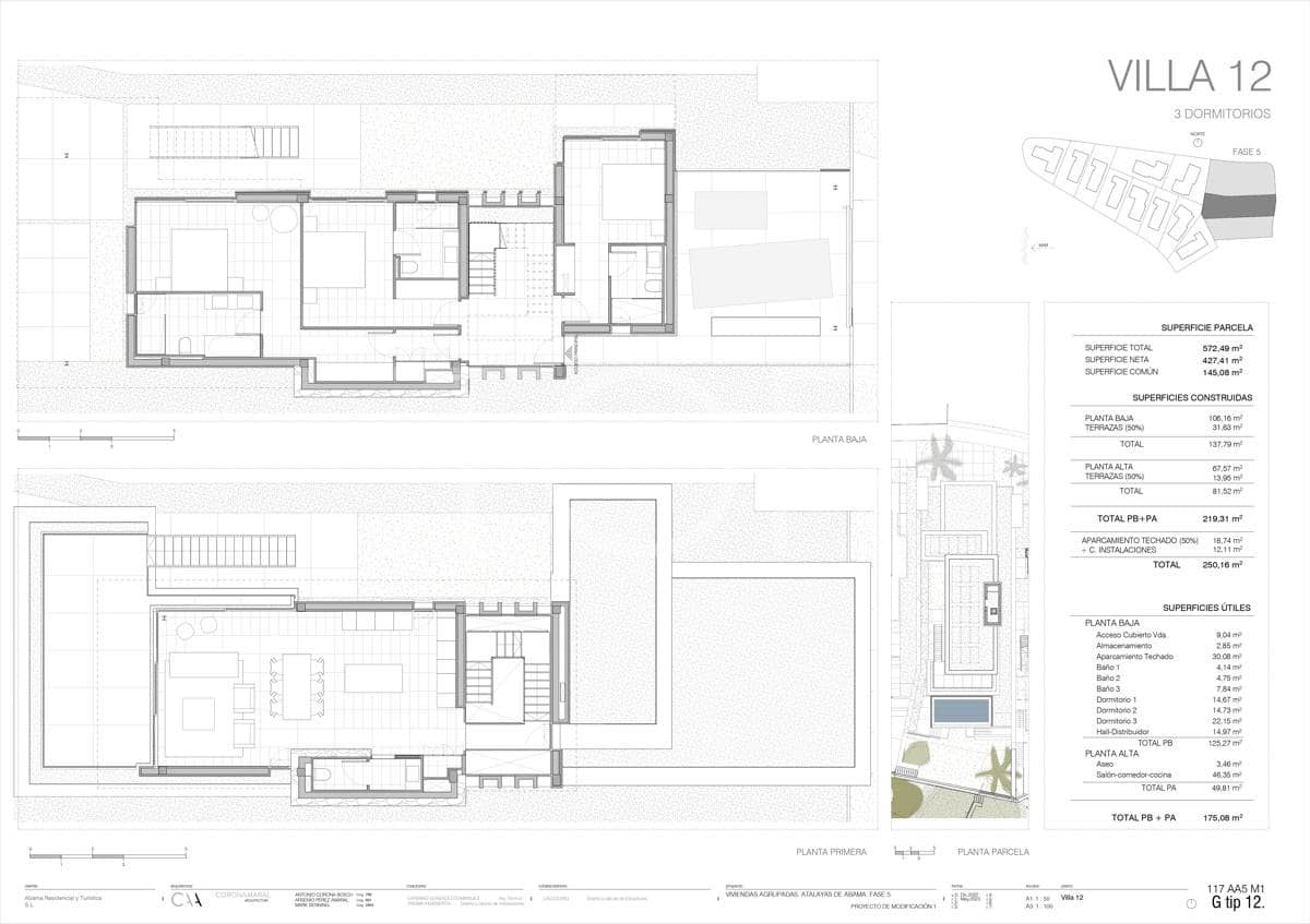 3 sovrum Villa till salu i Guia de Isora med pool garage - 1 735 000 € (Ref: 8614303)