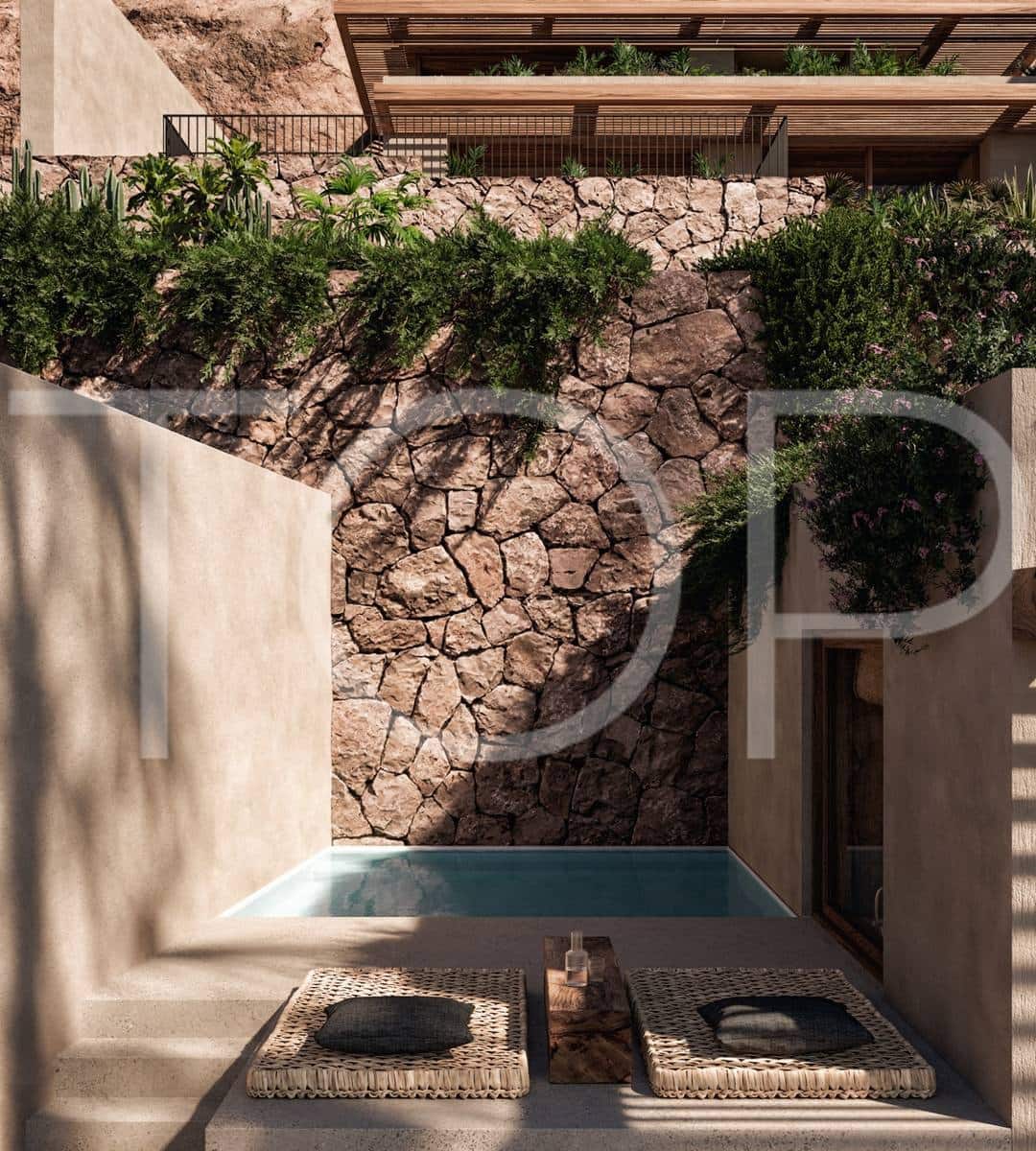 2 soveværelse Byhus til salg i Adeje med swimmingpool - € 1.045.840 (Ref: 8628438)