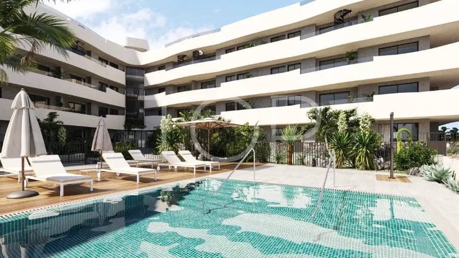 2 chambre Penthouse à vendre à El Medano avec piscine garage - 451 000 € (Ref: 8931731)