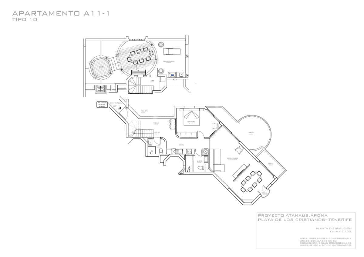 2 soverom Leilighet til salgs i Los Cristianos med svømmebasseng garasje - € 674 080 (Ref: 8952385)