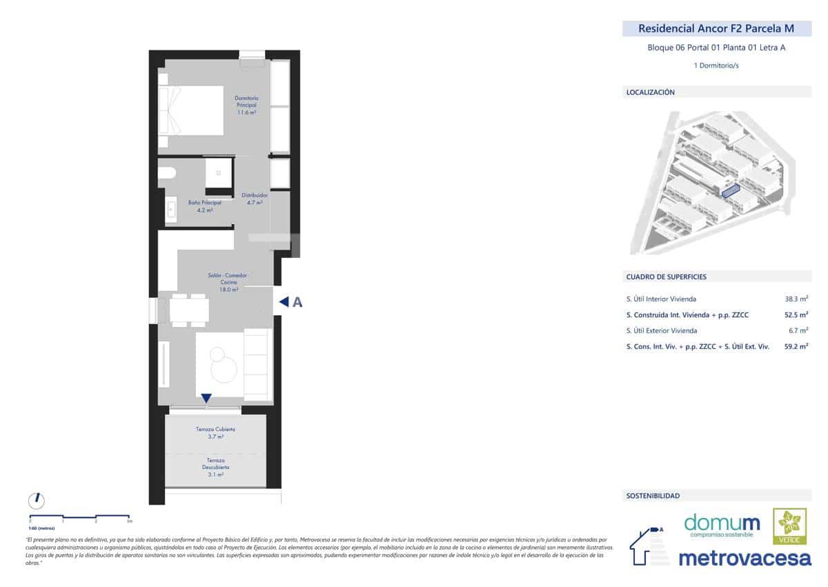 1 soveværelse Lejlighed til salg i Abades med swimmingpool garage - € 243.385 (Ref: 9016726)