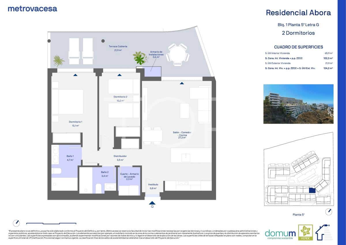 2 chambre Appartement à vendre à Adeje avec piscine garage - 655 500 € (Ref: 9047194)