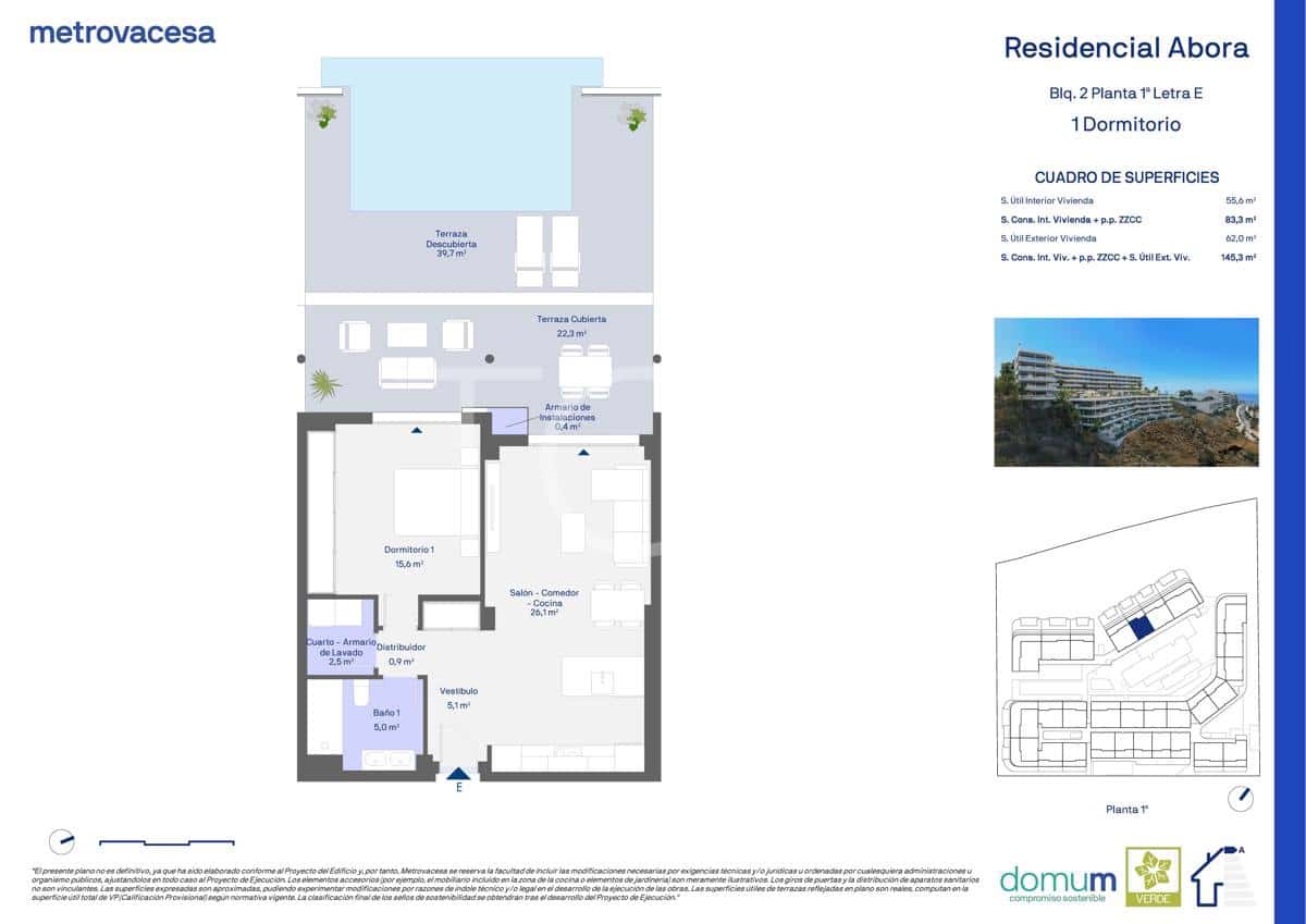 1 chambre Appartement à vendre à Adeje avec garage - 507 465 € (Ref: 9047196)