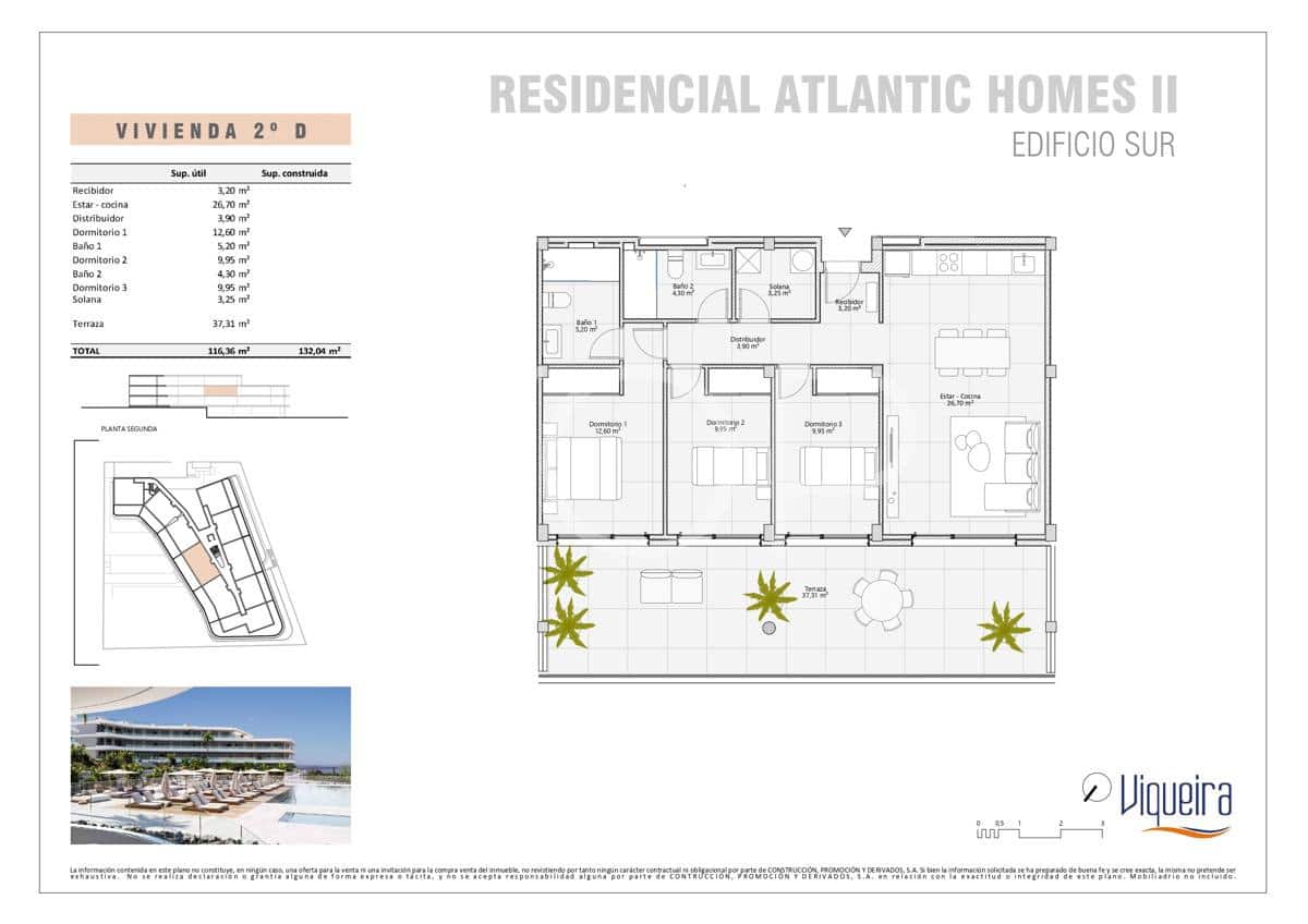 3 soveværelse Lejlighed til salg i Fanabe med swimmingpool garage - € 750.000 (Ref: 9077569)
