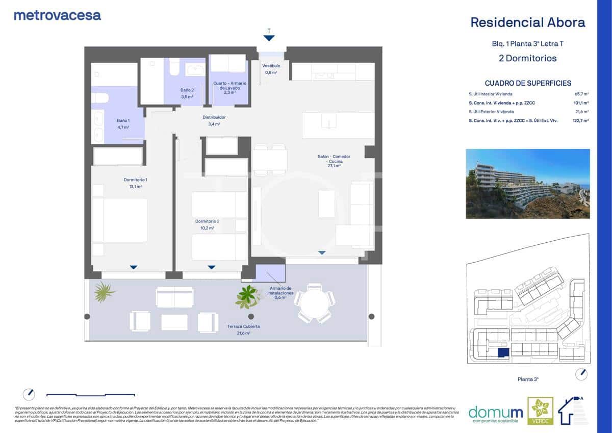 2 bedroom Flat for sale in Adeje with pool garage - € 596,010 (Ref: 9294052)