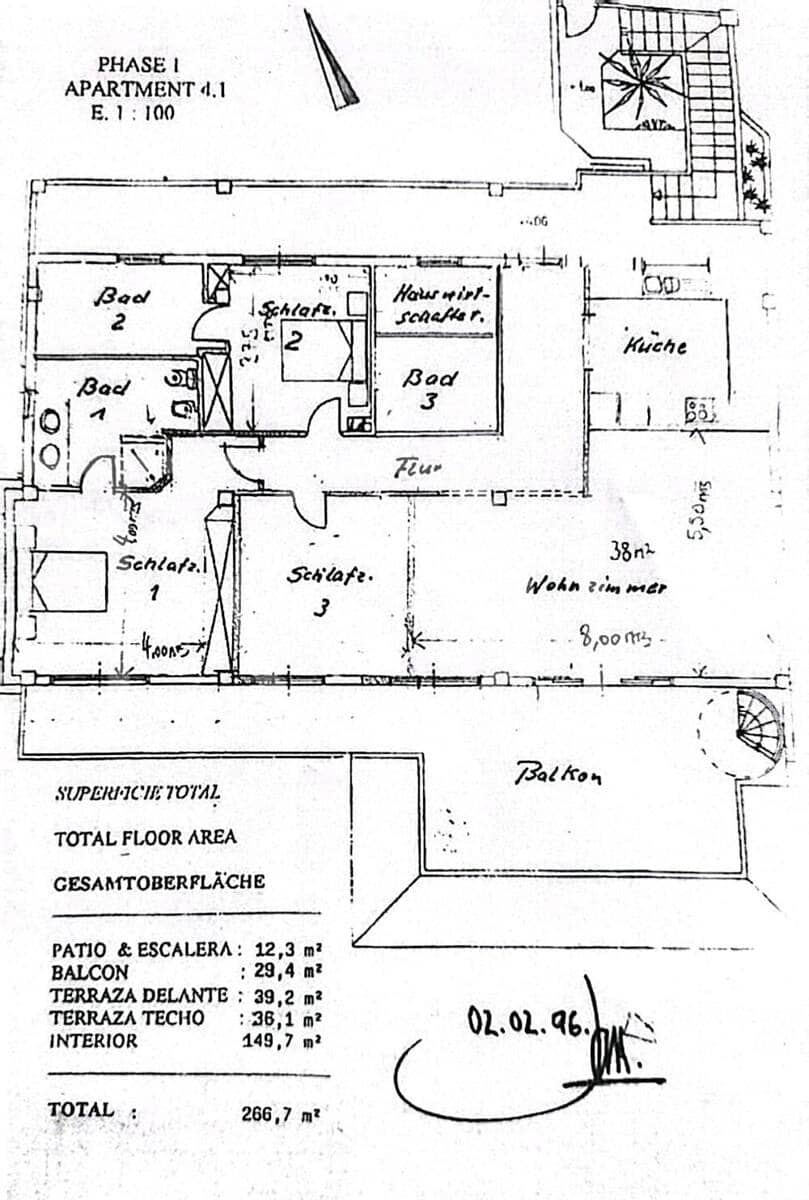 3 soverom Penthouse til salgs i Puerto Santiago med garasje - € 980 000 (Ref: 9344118)