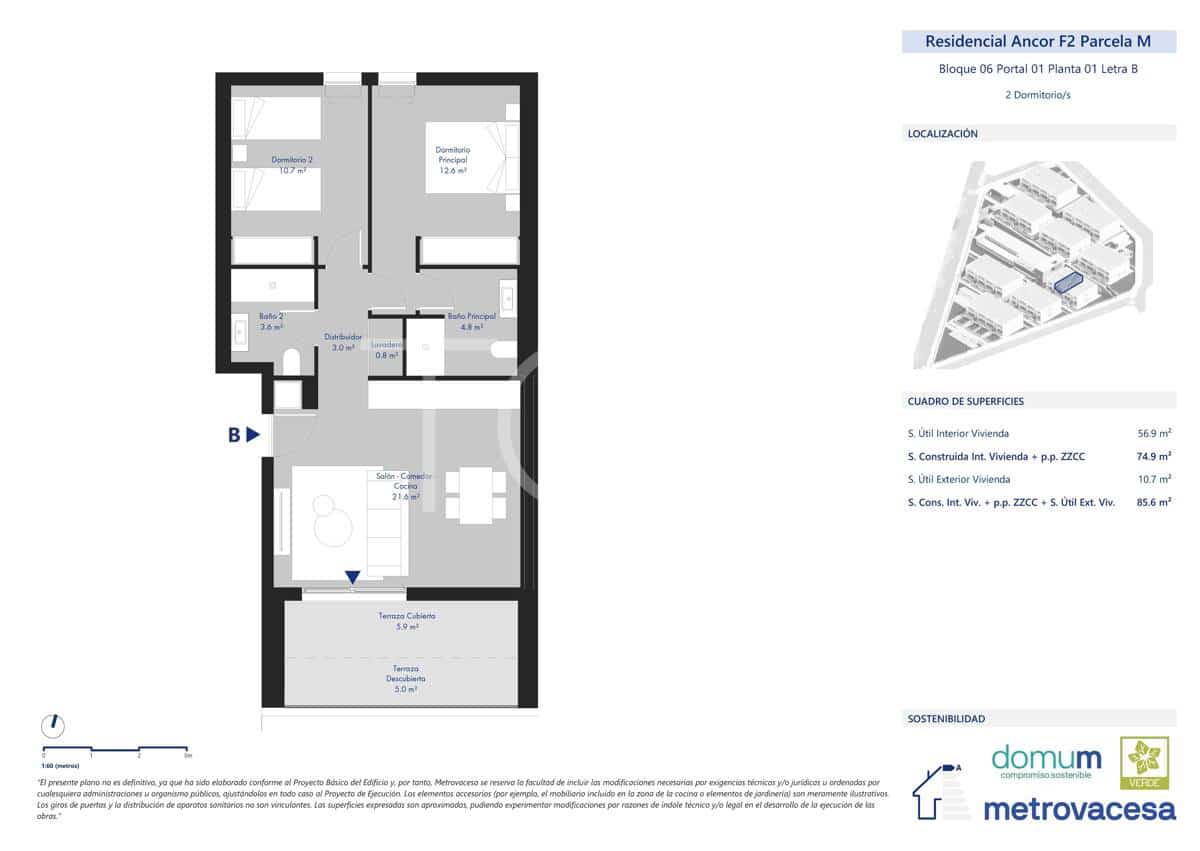 2 chambre Appartement à vendre à Abades avec piscine garage - 279 420 € (Ref: 9344119)