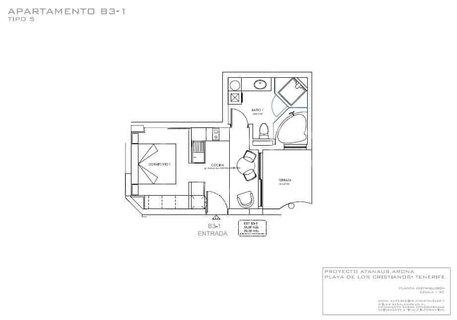 Piso en Los Cristianos en venta con garaje - 242.904 € (Ref: 9400193)