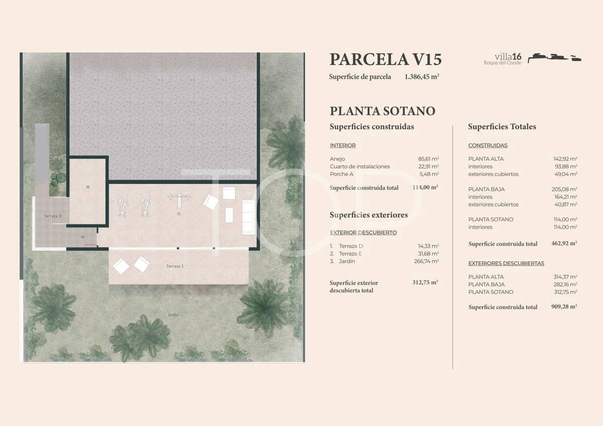 Teren niezagospodarowany na sprzedaż w Costa Adeje - 890 000 € (Ref: 9494110)