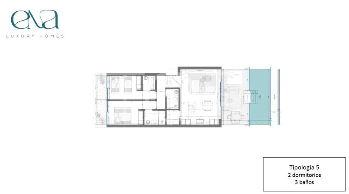2 slaapkamer Flat te koop in Los Cristianos met zwembad garage - € 990.000 (Ref: 9685726)