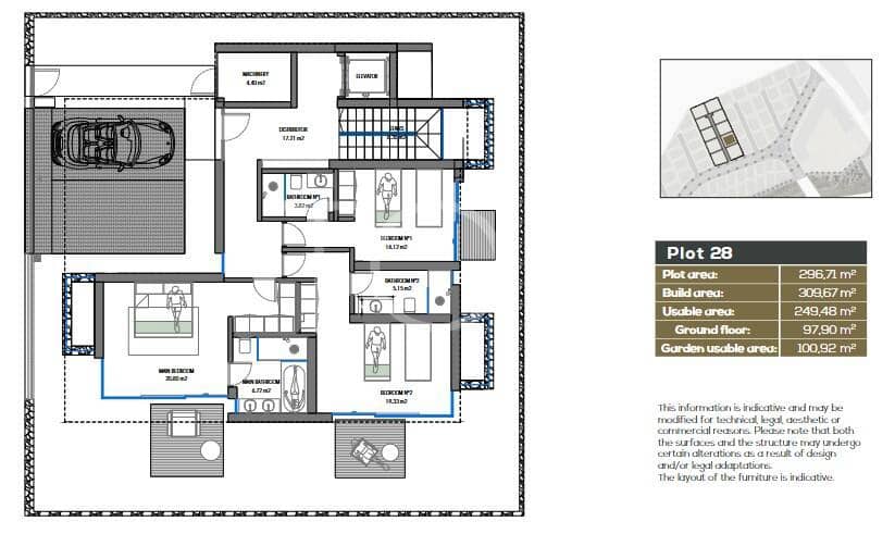 3 quarto Moradia para venda em Costa Adeje com piscina garagem - 1 766 000 € (Ref: 9694505)