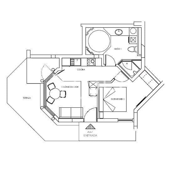 1 soverom Leilighet til salgs i Los Cristianos - € 336 272 (Ref: 9737727)