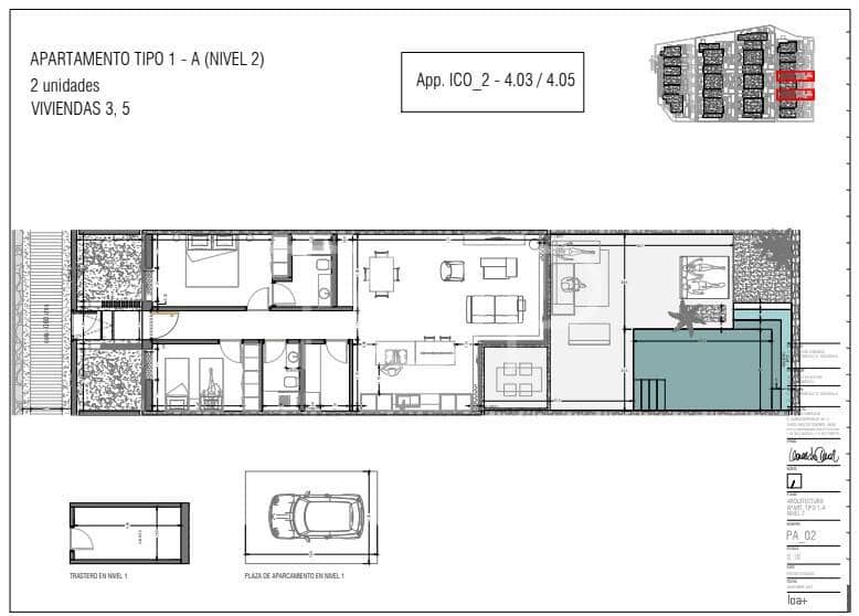 2 Zimmer Wohnung zu verkaufen in Adeje mit Pool Garage - 985.000 € (Ref: 9810929)