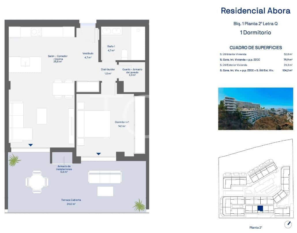 1 bedroom Flat for sale in Adeje with garage - € 395,000 (Ref: 9821830)