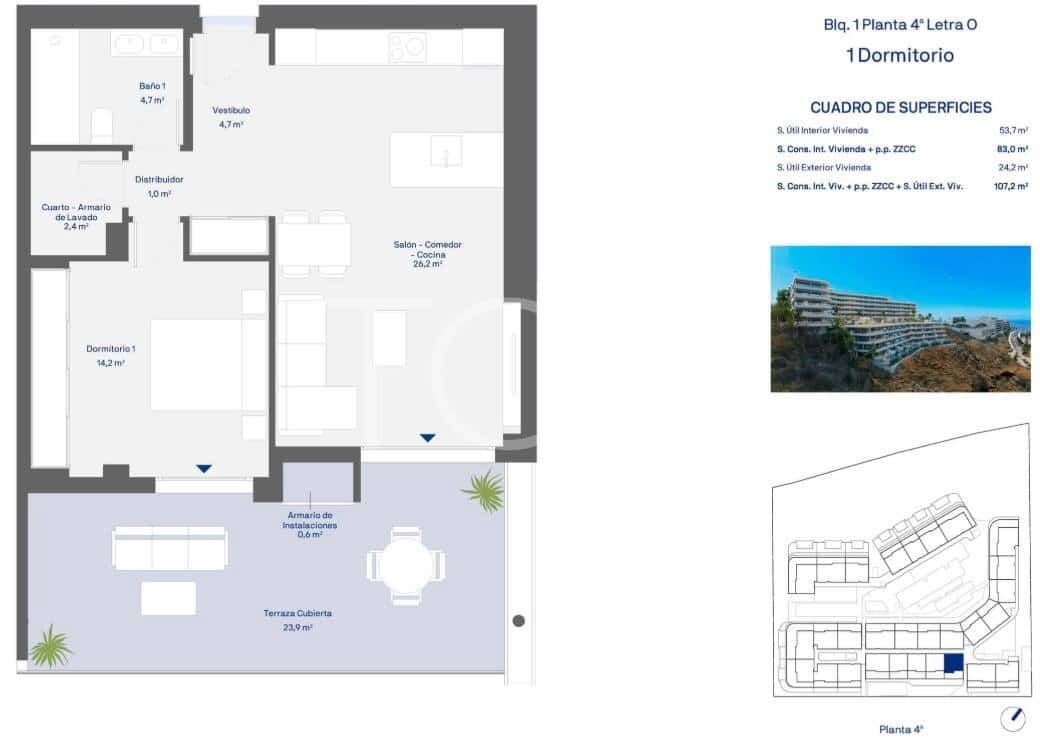 1 bedroom Flat for sale in Adeje with garage - € 449,925 (Ref: 9824349)