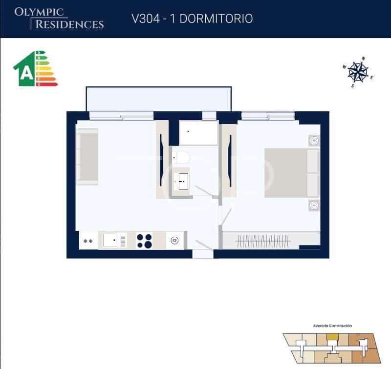 1 bedroom Flat for sale in Adeje with garage - € 259,500 (Ref: 9891497)