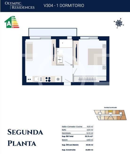1 bedroom Flat for sale in Adeje with garage - € 259,500 (Ref: 9891497)