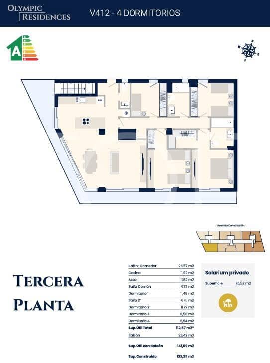 4 bedroom Flat for sale in Adeje with garage - € 998,500 (Ref: 9893581)
