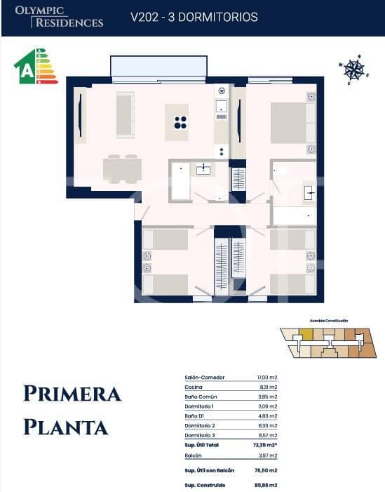 3 bedroom Flat for sale in Adeje with garage - € 406,700 (Ref: 9893582)